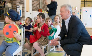 Мэр Москвы Сергей Собянин посетил детский сад в ЦАО