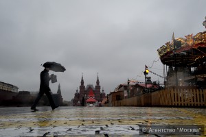 На смену дождю в Москве придет морозная погода