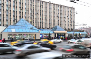 Торговый центр "Пирамида" в Москве полностью готов к сносу