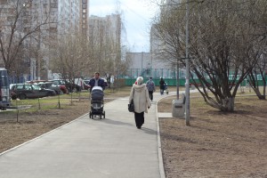 Ремонт пешеходной дорожки пройдет в районе Москворечье-Сабурово