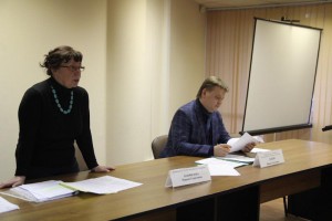 Марина Панфилова выступила на встрече замглавы управы с населением