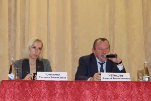 На встрече также присутствовала депутат Мосгордумы Татьяна Ломакина