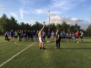 Молодежь района приняла участие в футбольном турнире 