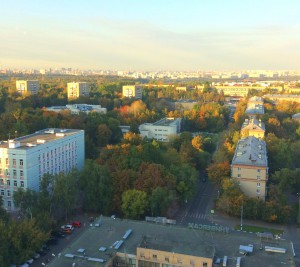 Вид на район Москворечье Сабурово