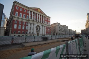 В Москве реконструкция Тверской улицы завершена досрочно