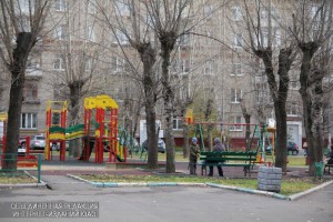 Двор в районе Москворечье-Сабурово