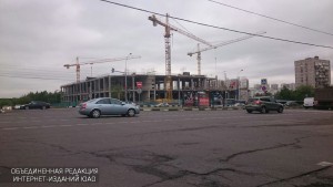 Строительство нового торгового центра в ЮАО