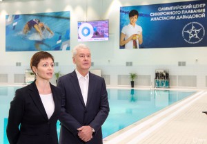 В центре синхронного плавания спортсмены Москвы могут готовиться к турнирам - Собянин