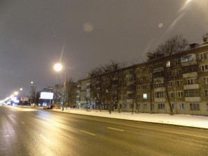 В районе Москворечье-Сабурово провели работы по устранению неисправности освещения на проезжей части