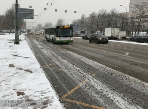 Автобус в районе Москворечье-Сабурово