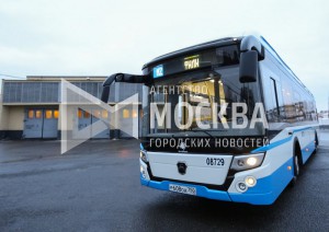 Первый в Москве электробус