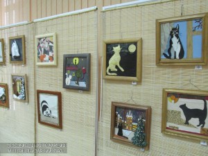 Открытие выставки «Кошкин дом»