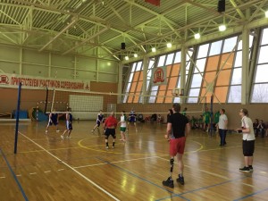 Спортсмены района Москворечье-Сабурово поучаствовали в окружных соревнованиях по волейболу