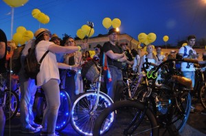 Третий ночной велопарад состоится в центре Москвы