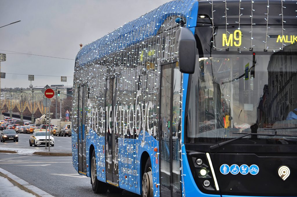 Создали новый маршрут для электробусов на юге Москвы. Фото: Анна Быкова, «Вечерняя Москва»