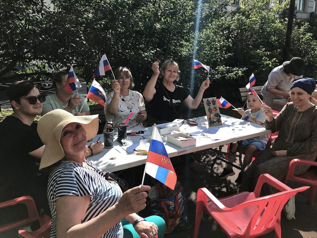 День Военно-морского флота отметили в Москворечье-Сабурово. Фото: страница ОКЦ ЮАО в социальных сетях