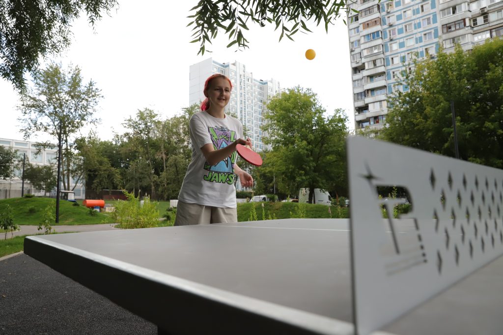 Представители Молодежной палаты Москворечья-Сабурова проведут турнир по настольному теннису. Фото: Анатолий Цымбалюк, «Вечерняя Москва»