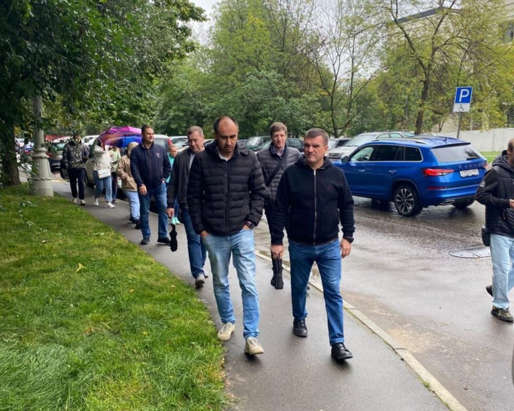 Плановый обход территорий состоялся в Москворечье-Сабурове. Фото: страница управы района Москворечье-Сабурово в социальных сетях.