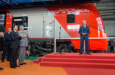 Сергей Собянин открыл новое железнодорожное депо «Подмосковное»