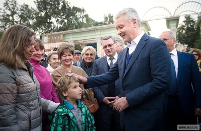 Сегодня мэр Москвы Сергей Собянин открыл обновленный парк "Сокольники"