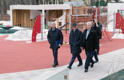 Мэр Москвы Сергей Собянин посетил детский сад в ЦАО