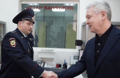Мэр Москвы Сергей Собянин: За 5 лет ремонт прошел в 60 отделениях полиции