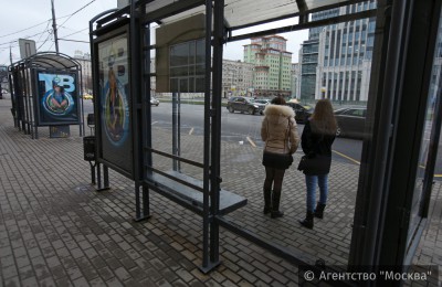 В этом году в Москве около 350 остановок оснастят табло со временем прибытия автобусов