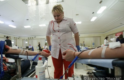 Акции по сдаче крови пройдут в учебных заведениях столицы