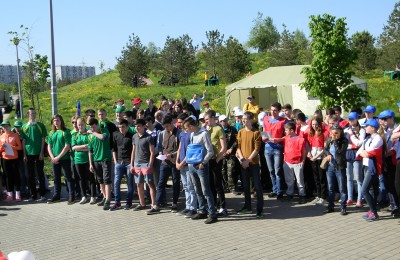 Спортсмены района Москворечье-Сабурово поучаствовали в игре «Зарница»