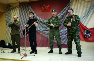 Военные песни прозвучали в районе Москворечье-Сабурово