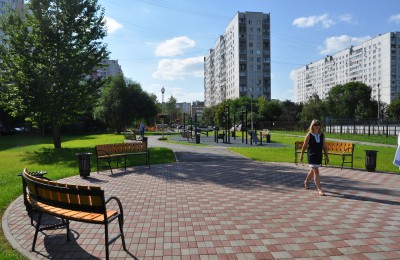 В районе Москворечье-Сабурово соединят две пешеходные зоны