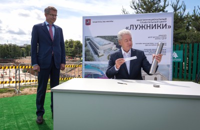 Мэр Москвы Сергей Собянин: В новом бассейне будет детский парк аттракционов