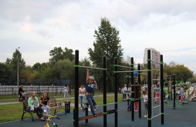 Жители района могут заниматься фитнесом на 24 площадках