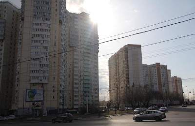 Жилые дома в районе Москворечье-Сабурово