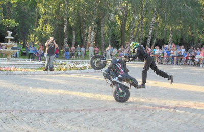 12-летний гонщик поразил своим выступлением жителей района Москворечье-Сабурово