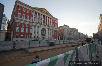 В Москве реконструкция Тверской улицы завершена досрочно