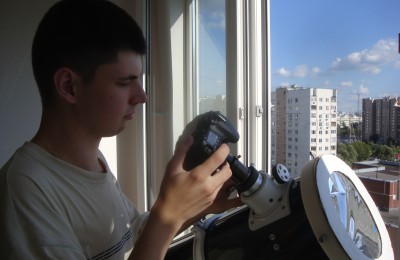 Молодой астроном Филипп Романов
