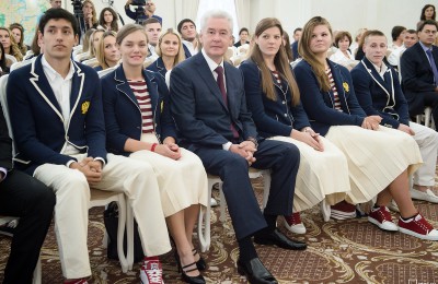 Мэр Москвы Сергей Собянин поздравил спортсменов с удачным завершением игр