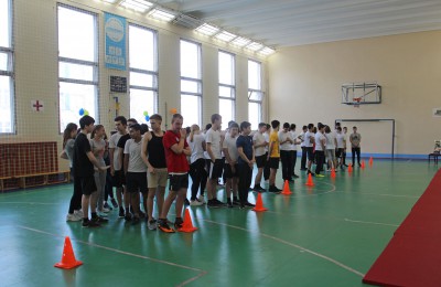 Юных баскетболистов ждут тренировки в лицее №1828
