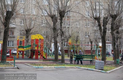 Двор в районе Москворечье-Сабурово