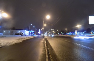 Некоторые улицы в районе стали светлее