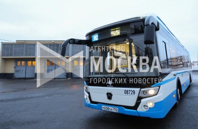 Первый в Москве электробус
