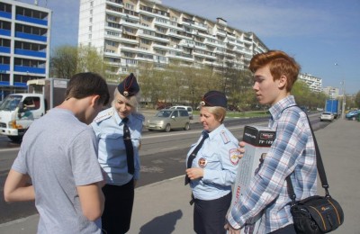 Московские школьники сняли ролик "Слушай дорогу"