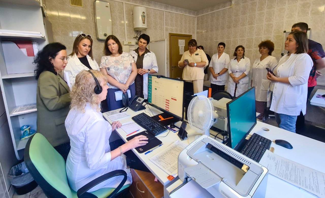 Делегация из Мордовии посетила Клиническую больницу №85. Фото: страница Клинической больницы №85 в социальных сетях.