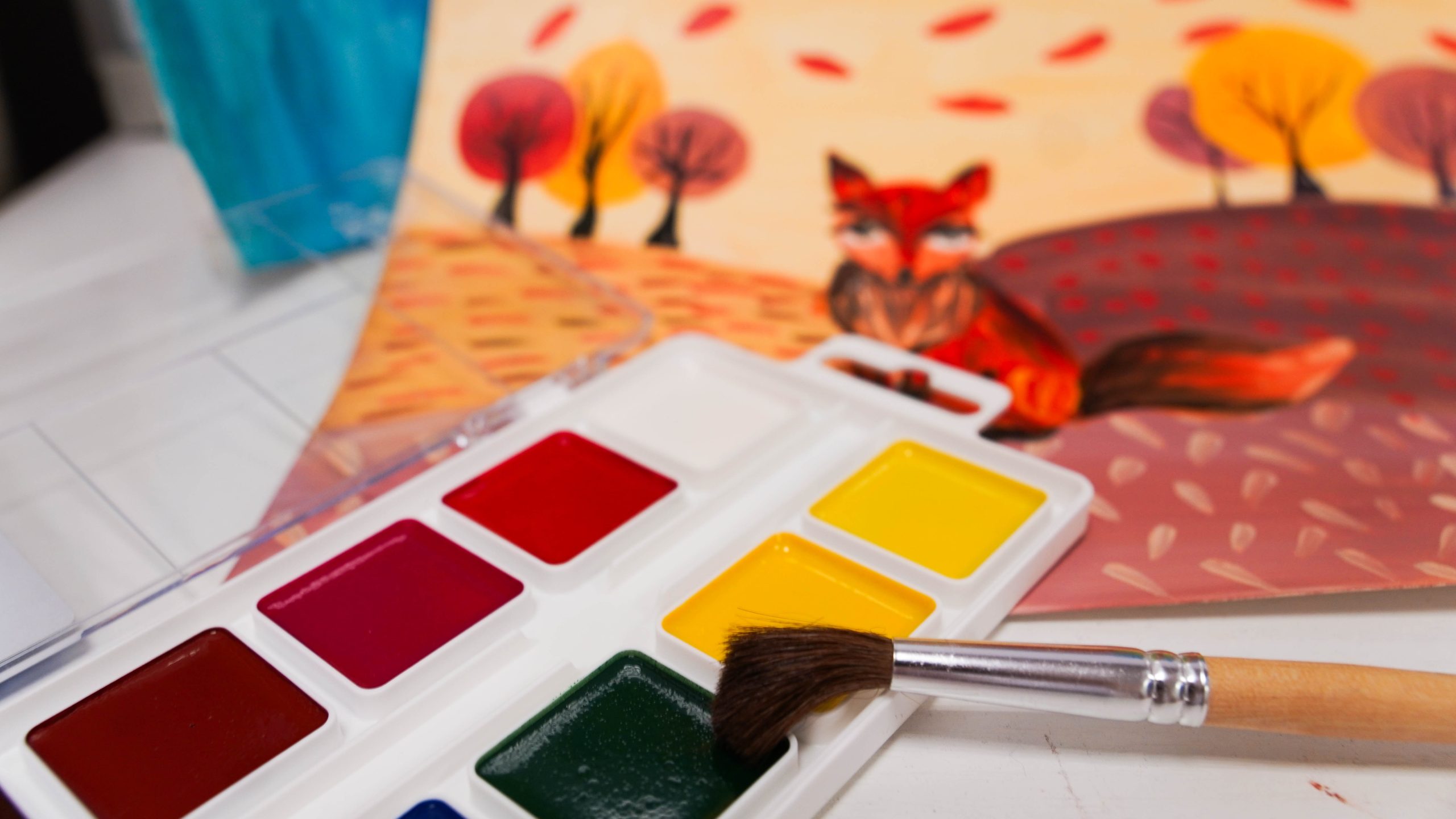 Выставку учеников студии «Я рисую» проведут в КЦ «Загорье». Фото: Ксения Догонашева, «Вечерняя Москва»