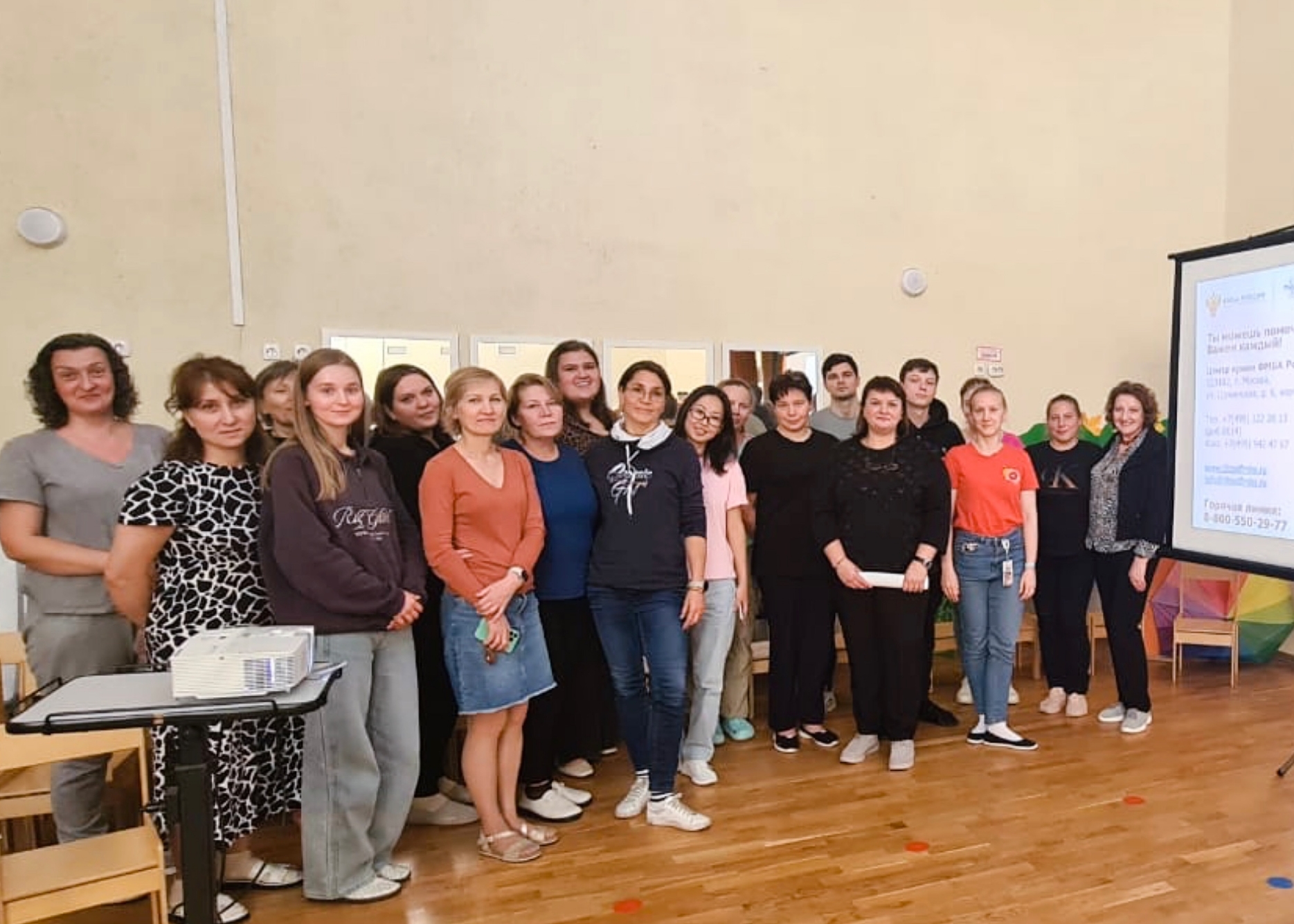 Сотрудница КБ №85 провела мероприятие о донорстве в школе №1579. Фото: страница КБ №85 ФМБА России в социальных сетях