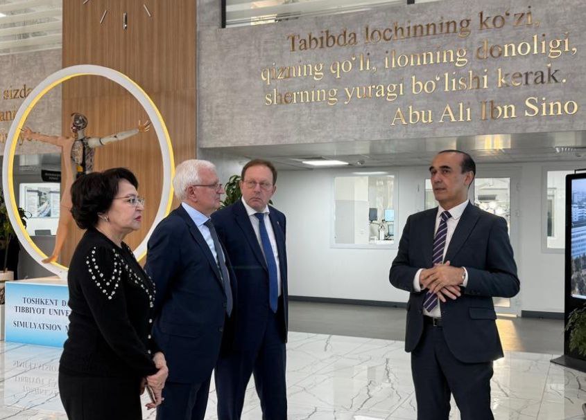 Представители МГНЦ имени академика Николая Бочкова посетили встречу генетиков России и Узбекистана. Фото: официальный сайт МГНЦ имени академика Николая Бочкова в социальных сетях